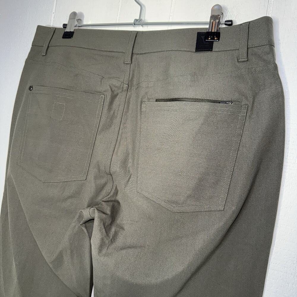 Vuori Men’s Meta Pant Slim Fit Green Size 33 - Picture 4 of 5